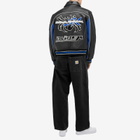 Avirex Men's Spider Leather Jacket in Black