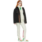 Off-White Off-White Diag Multicolor Zipped Hoodie