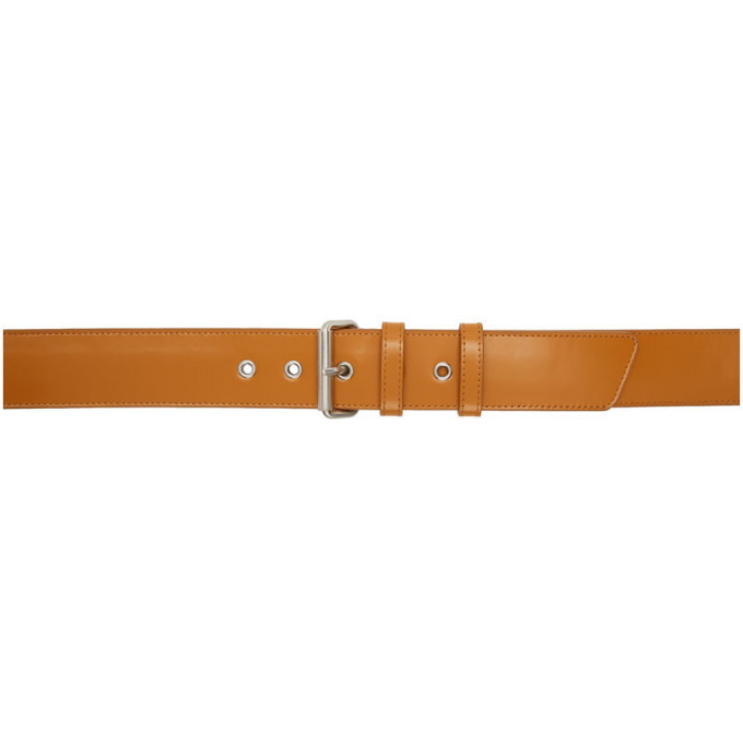 Photo: Dries Van Noten Orange Leather Belt