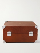 BRUNELLO CUCINELLI - Logo-Print Full-Grain Leather Watch Box