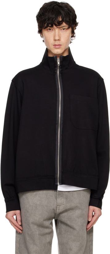 Photo: Camiel Fortgens Black Punta Jersey Track Jacket