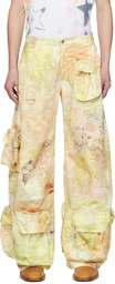 Collina Strada Multicolor Garden Cargo Pants