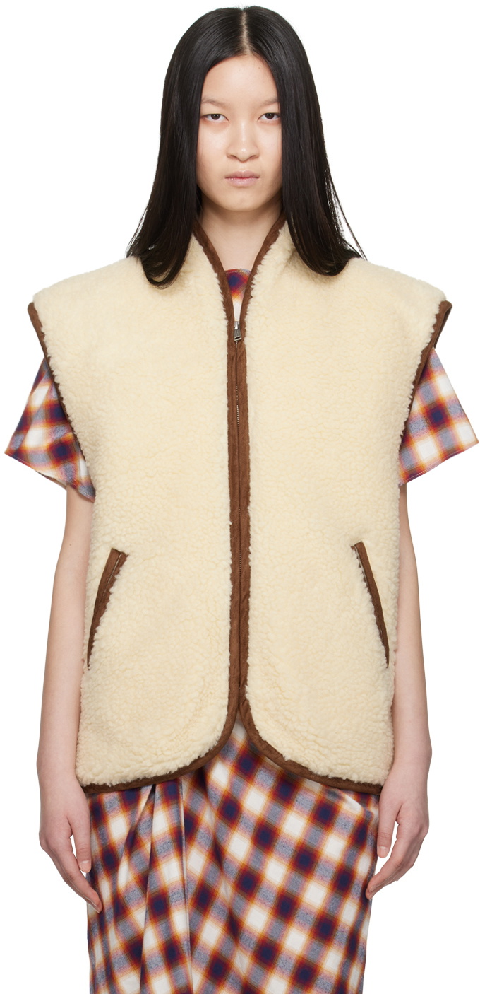 Isabel Marant Etoile Off White Maximilia Vest