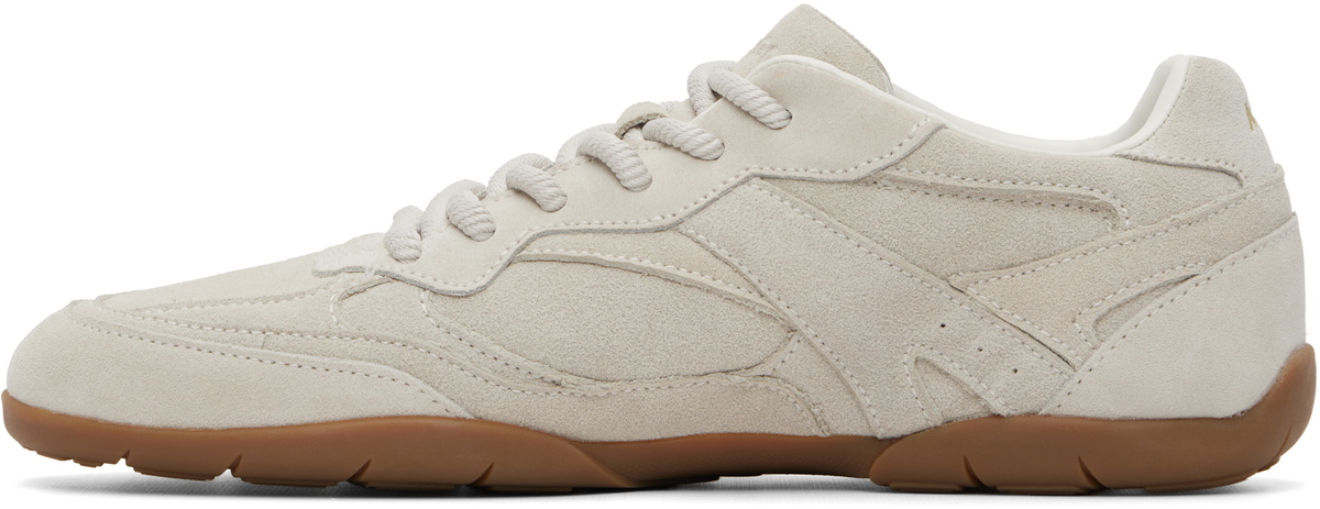 Hugo Beige Faux-Suede Sneakers
