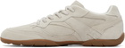 Hugo Beige Faux-Suede Sneakers