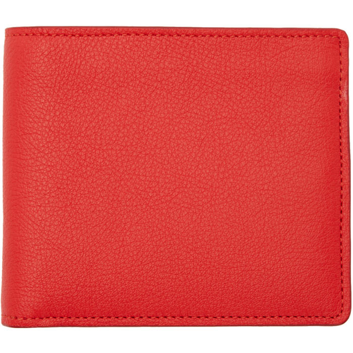 Photo: Maison Margiela Red Bifold Wallet