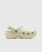 Crocs Classic Platform Clog Beige - Womens - Sandals & Slides