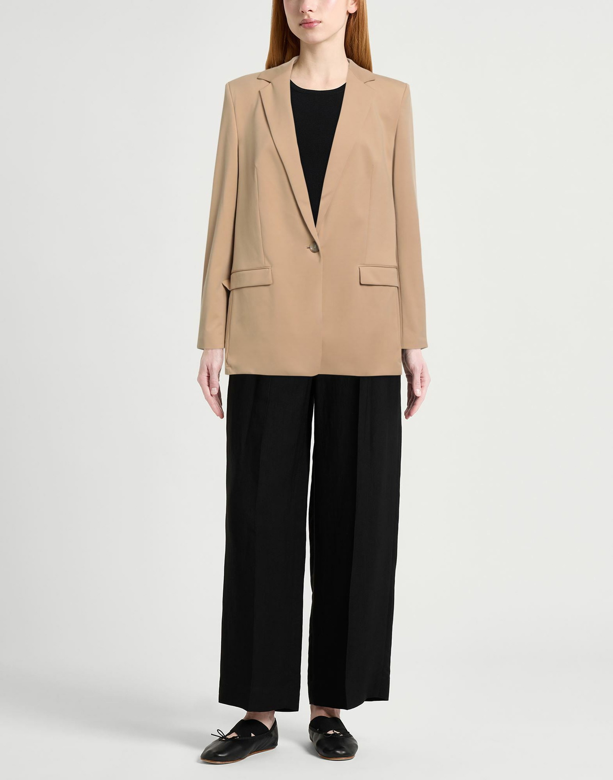 Boss Womens Blazer Camel
