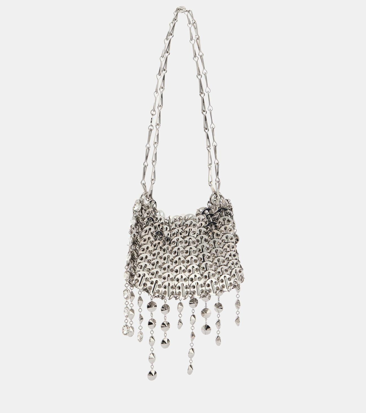 Rabanne 1969 Nano embellished shoulder bag Paco Rabanne