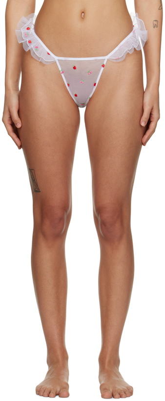Photo: Le Petit Trou White Pomme Briefs
