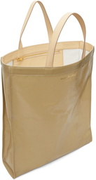 Acne Studios Beige Oilcloth Tote