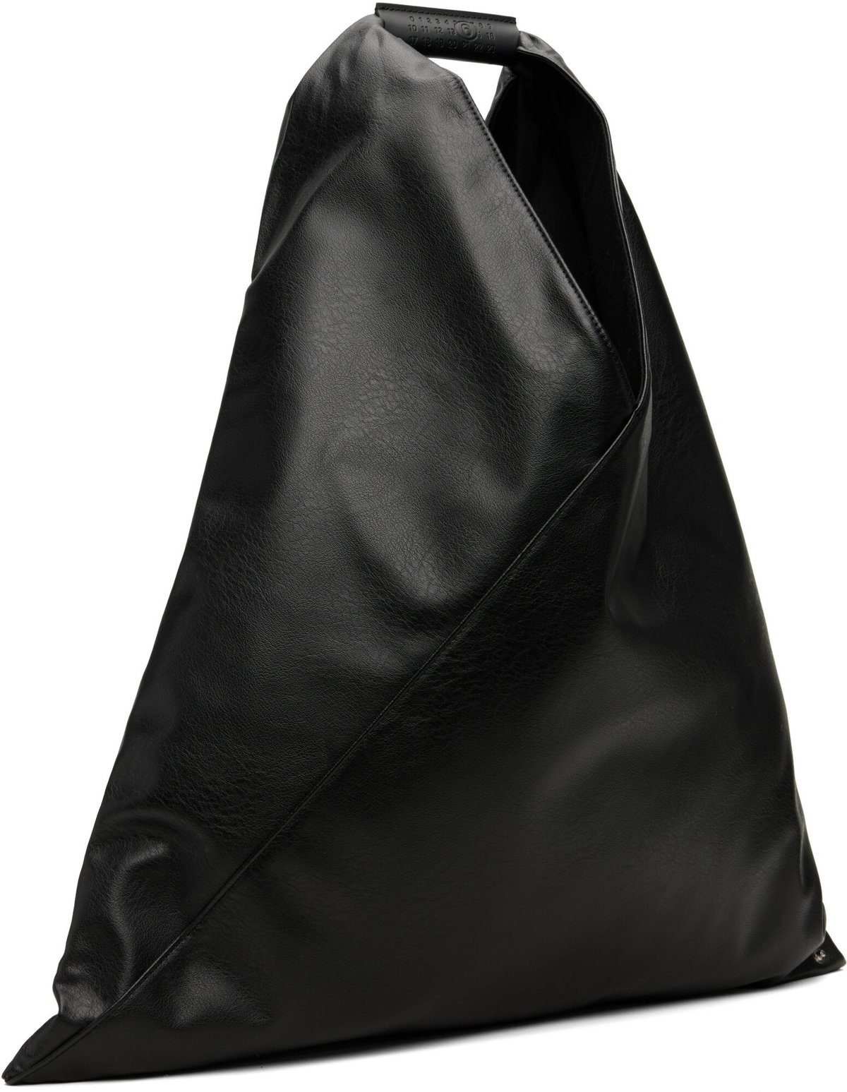 MM6 Maison Margiela Black Classic Triangle Tote