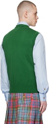 Vivienne Westwood Green Embroidered Vest