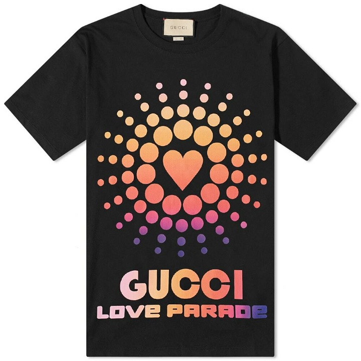 Photo: Gucci Men's Love Parade T-Shirt in Black