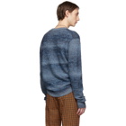 Acne Studios Blue Striped Sweater