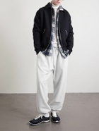 CELINE - Cotton-Jersey Sweatpants - Gray