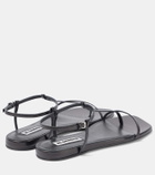 Jil Sander Leather thong sandals