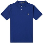 Polo Ralph Lauren Men's Custom Fit Polo Shirt in Barclay Heather