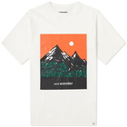 And Wander Mountain & Moon Tee