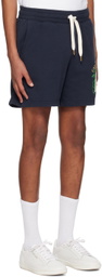 Casablanca Navy Casablanca Avenida Shorts