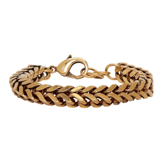 Photo: Balenciaga Gold Chain Set Bracelet