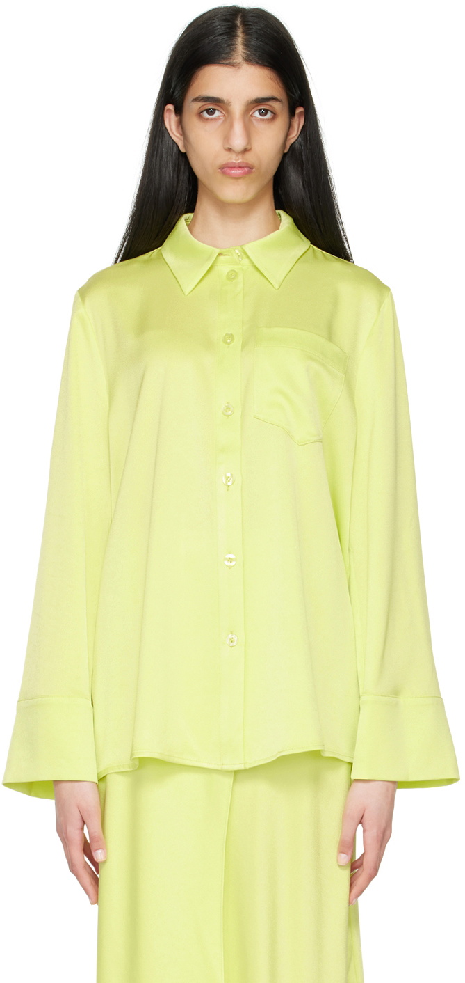 Stine Goya Green Summer Shirt