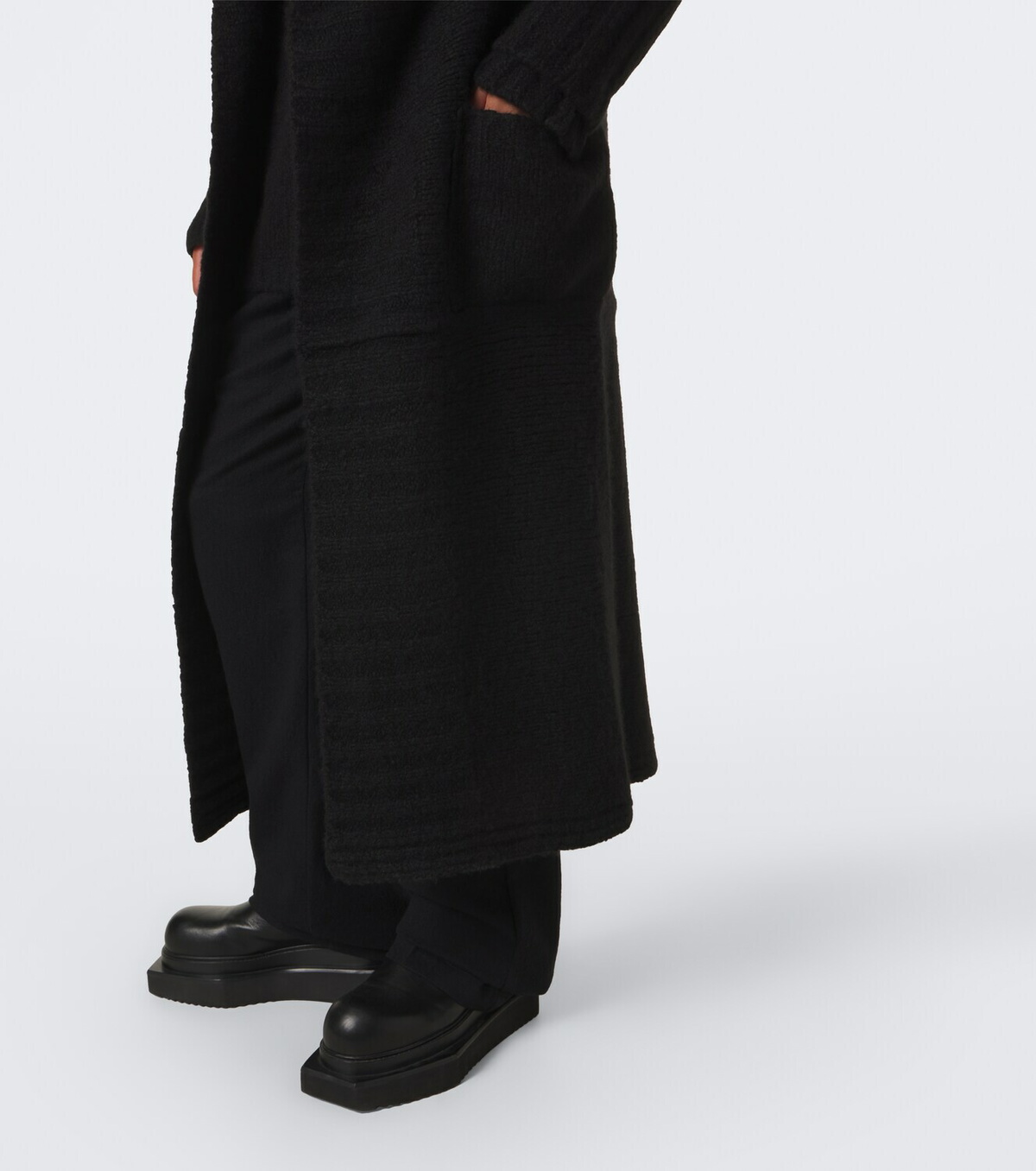 Rick Owens Dafne cashmere and silk cardigan
