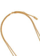 Chloe Charm-embellished Necklace - Gold - One Size