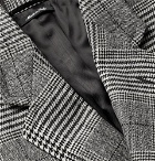 Dunhill - Prince of Wales Checked Wool and Cashmere-Blend Coat - Men - Gray