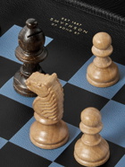 Smythson - Panama Cross-Grain Leather Chess Set