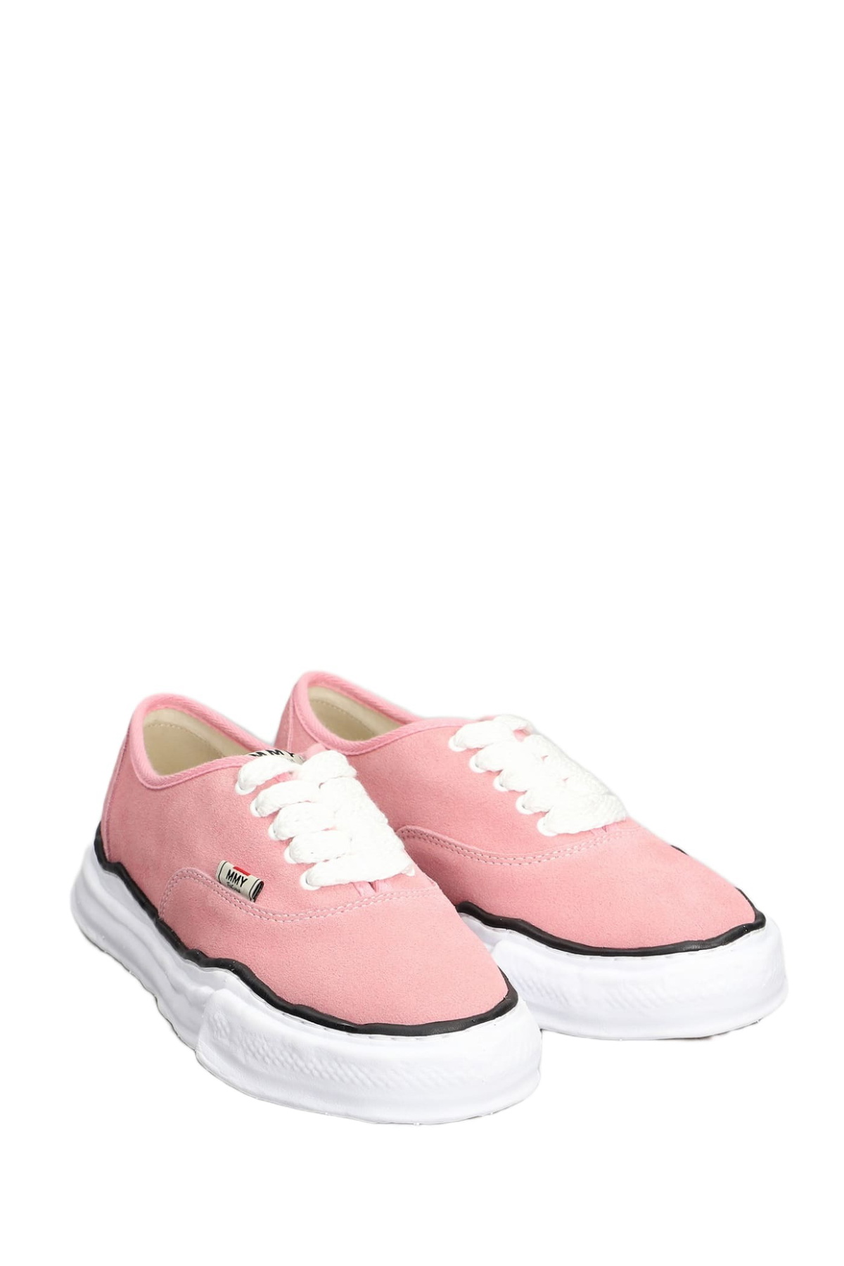 Mihara Yasuhiro Baker Sneakers In Rose-pink Suede