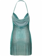GIUSEPPE DI MORABITO - Embellished Net Mini Dress