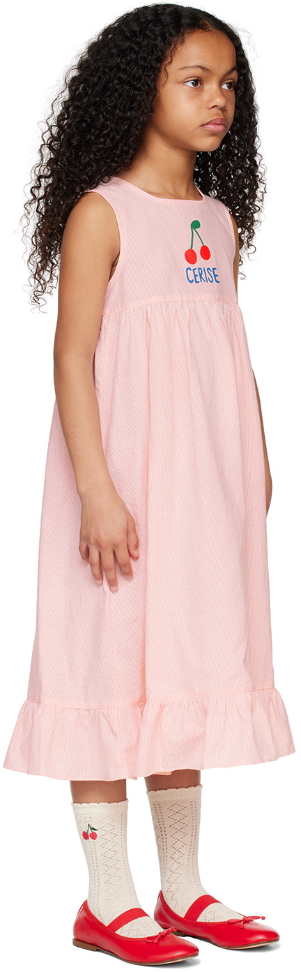 Shop Kids Girls Red Printed Viscose Maxi Dress Festive Wear Online at Best  Price | Cbazaar