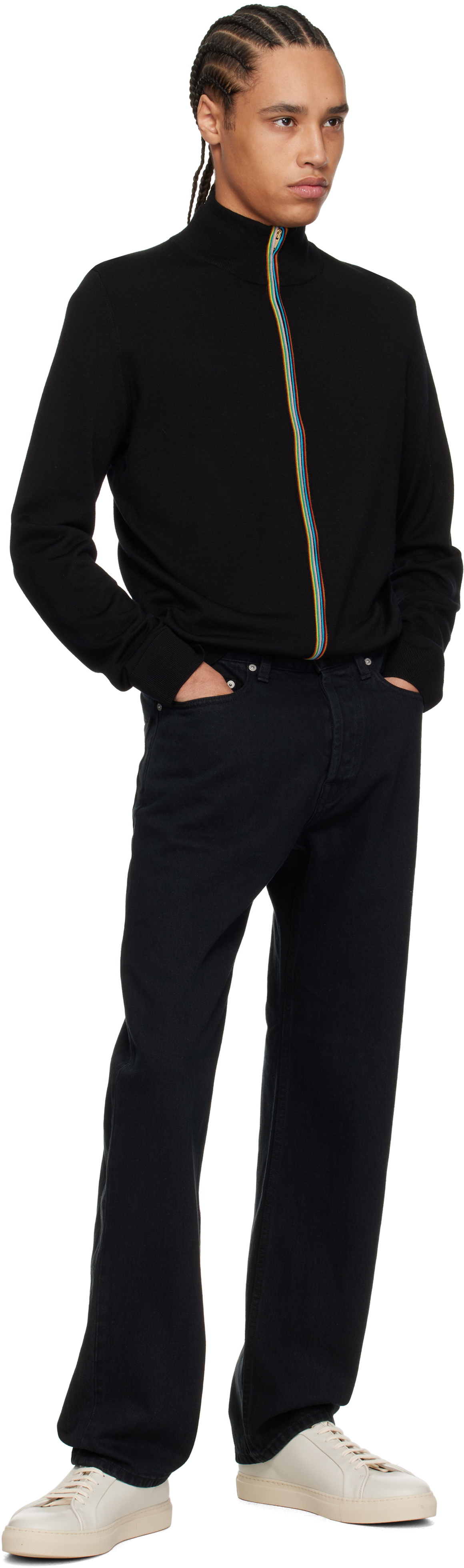 Paul Smith Black Straight-Fit Jeans