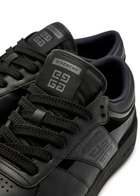 Givenchy G Move Panelled Leather Sneakers Black