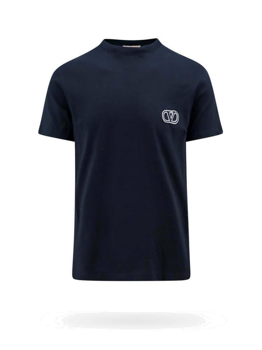 Valentino T Shirt Blue Mens Valentino