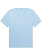 Polo Ralph Lauren - Logo-Print Cotton-Jersey Pyjama T-Shirt - Blue