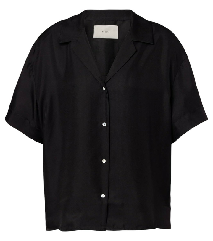 Photo: Asceno Prague silk twill shirt