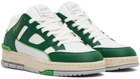 Axel Arigato Green & White Area Lo Sneakers