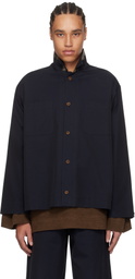 Aviva Jifei Xue Black Boxy Shirt