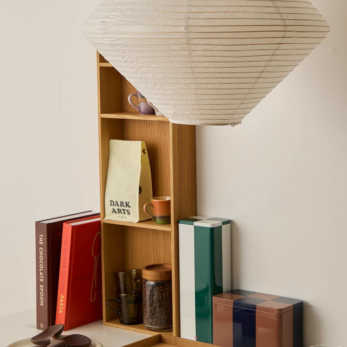 HAY Diamond Paper Shade - 50cm in Classic White 