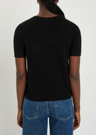 Vince Cash Wool-blend T-shirt Black