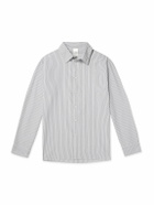 SSAM - Striped Cotton Shirt - White
