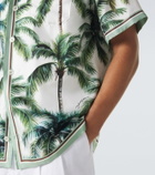 Dolce&Gabbana Printed silk twill shirt