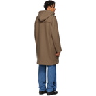 Acne Studios Brown Wool Duffle Coat