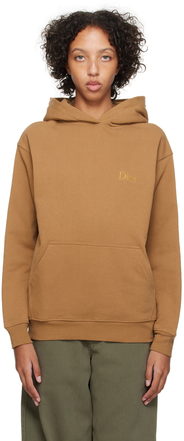 Dime Tan Classic Hoodie Dime