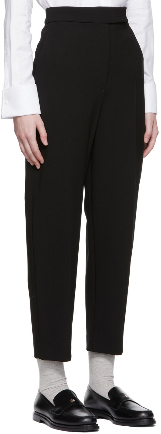 Max Mara Black Meringa Trousers Max Mara