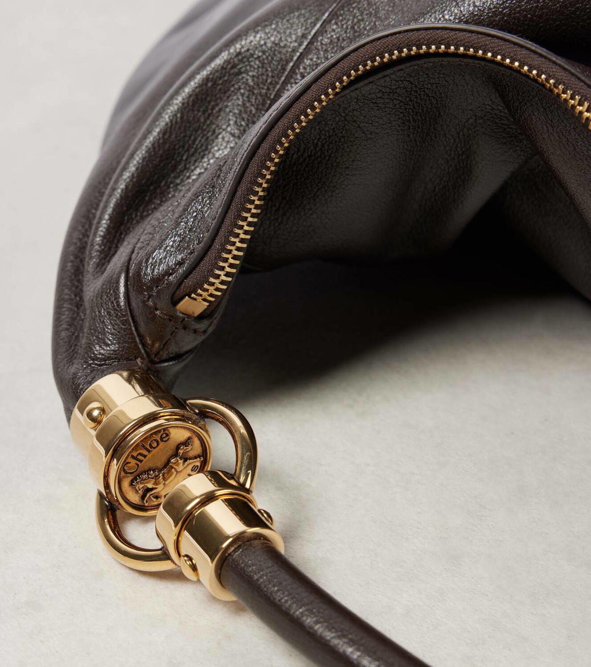 Chloé Foulard leather shoulder bag Chloe