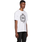 Dolce and Gabbana White Coin T-Shirt