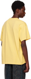 Brain Dead Yellow Calisthenics T-Shirt